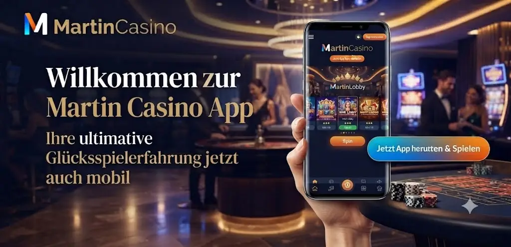 Martin Casino Mobile App für iPhone und Android