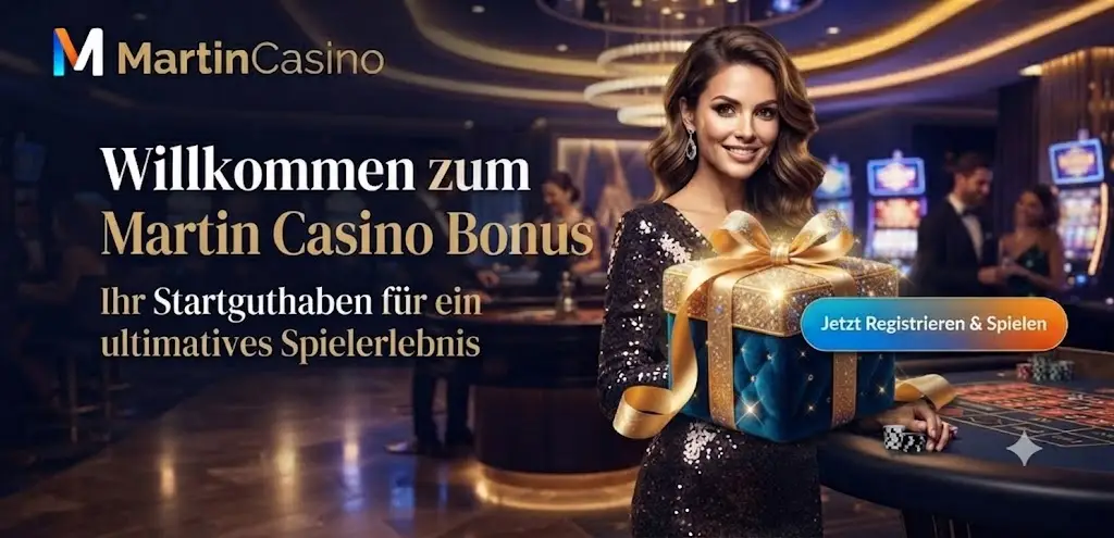 Martin Casino Bonus 500 Euro und 200 Freispiele