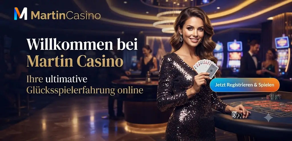 Martin Casino Willkommensbonus für Spieler aus Deutschland